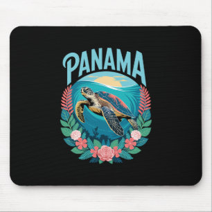 Tapis De Souris Tortue de Panama Panaméen Fierté panaméenne Pays