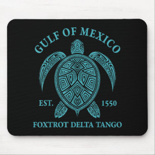 Tapis De Souris Tortue Du Golfe Du Mexique Delta Tango Est 1550