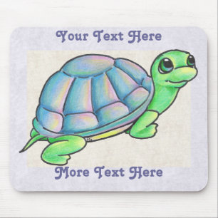 Tapis De Souris Tortue Mousepad