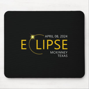 Tapis De Souris Total Solaire Eclipse Apirl 08 2024 Mckinney Texas