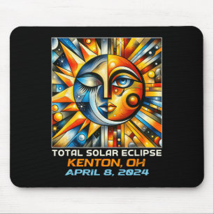Tapis De Souris Total Solaire Eclipse Kenton Ohio