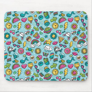 Tapis De Souris Totalement mignon Doodles mousepad