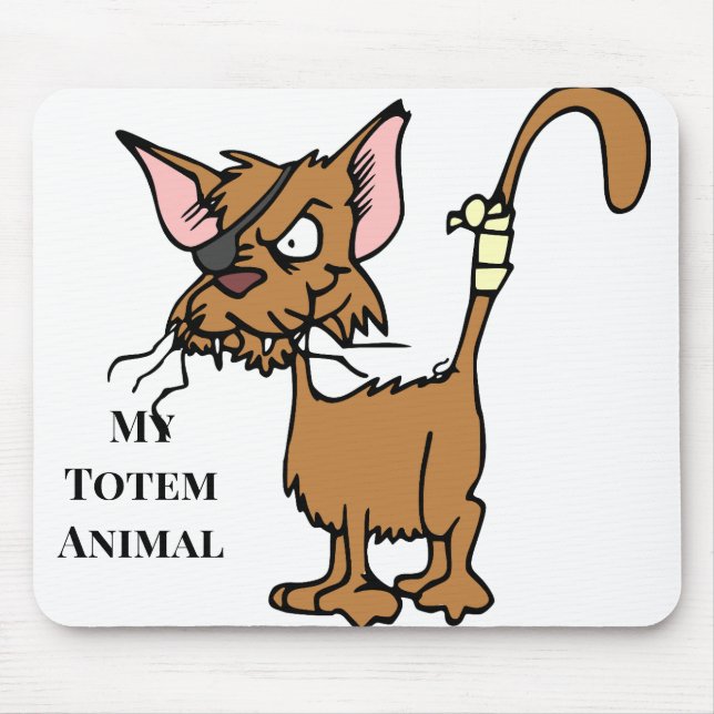 Tapis De Souris Totem animal Mousepad (Devant)