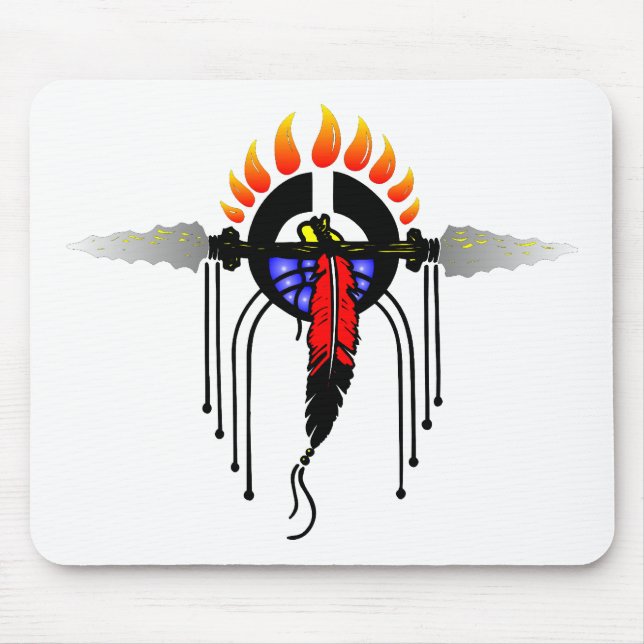 Tapis De Souris Totem indien (Devant)