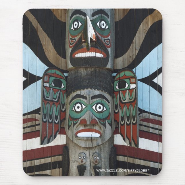 Tapis de souris Totem Pole (Devant)