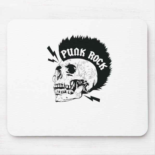 Tapis De Souris Totenkopf "Punk Rock" (Devant)