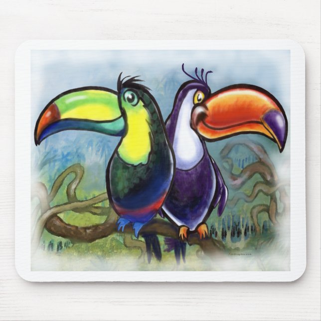 Tapis De Souris Toucans (Devant)