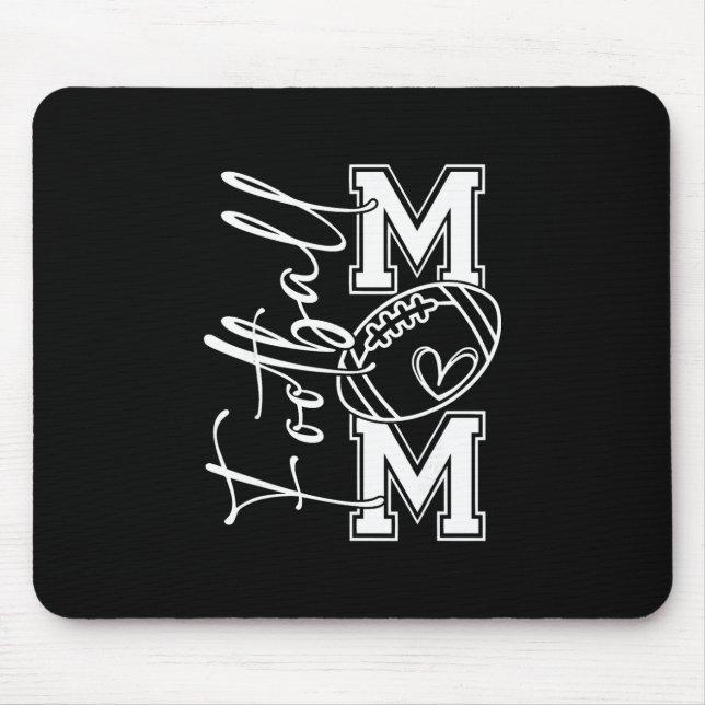 Tapis De Souris Touchdown American Footll Mom Game Day Thanksgivin (Devant)