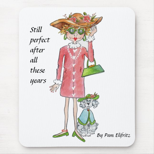 Tapis De Souris Toujours parfait comme j'espère que votre programm (Devant)