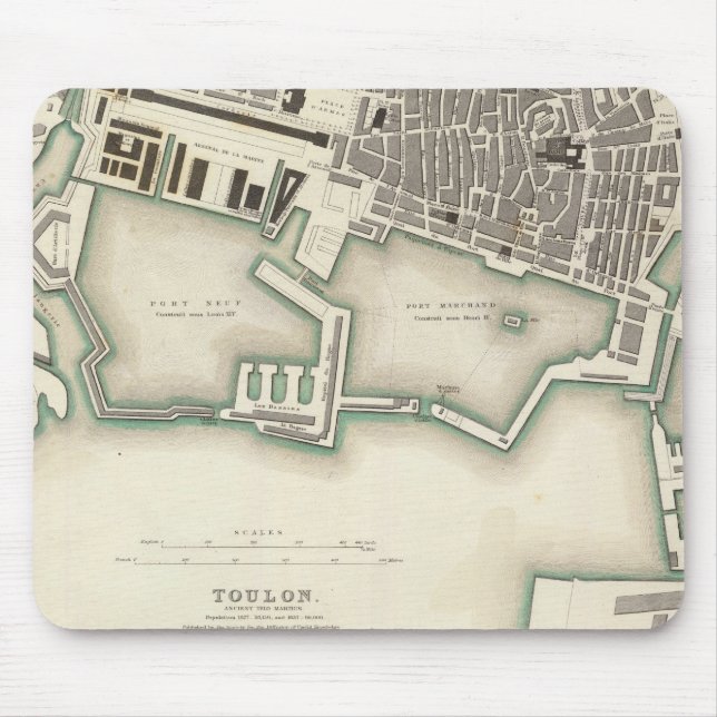 Tapis De Souris Toulon (Devant)