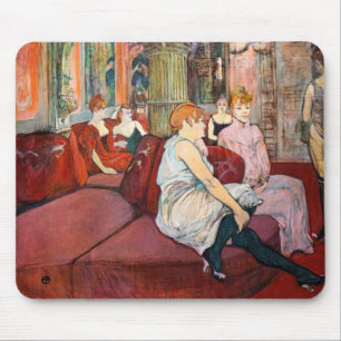Tapis De Souris Toulouse-Lautrec - Au Salon, rue des Moulins