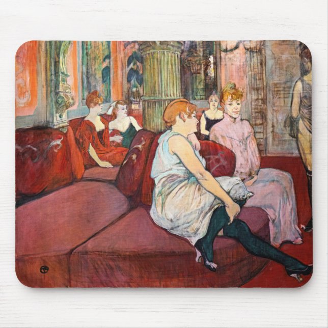Tapis De Souris Toulouse-Lautrec - Au Salon, rue des Moulins (Devant)