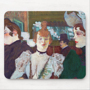 Tapis De Souris Toulouse-Lautrec - La Goulue arrivant au Rouge