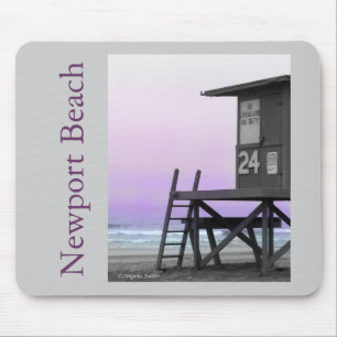 Tapis De Souris Tour de surveillance Newport Beach Mousepad