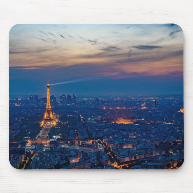 Tapis De Souris Tour Eiffel à Paris (Devant)