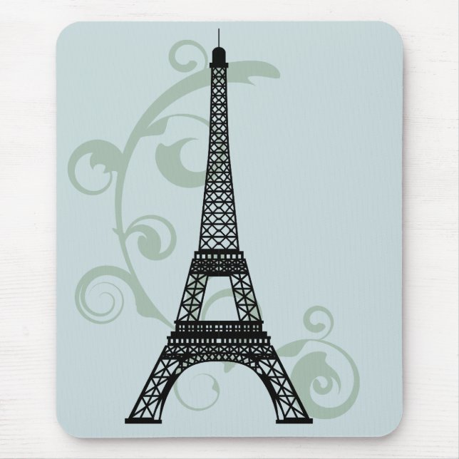 Tapis De Souris Tour Eiffel Mousepad (Devant)