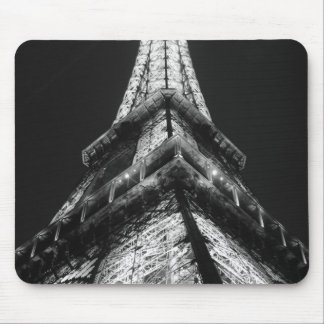 Tapis De Souris Tour Eiffel Noir Blanc Paris Europe Voyage