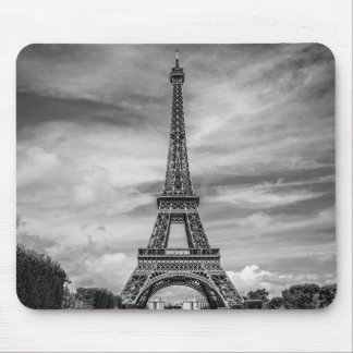 Tapis De Souris Tour Eiffel noir et blanc Paris France