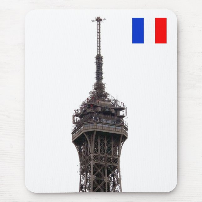 Tapis De Souris Tour Eiffel Paris France (Devant)