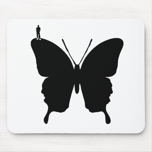 Tapis De Souris Tour Mousepad de papillon (Devant)