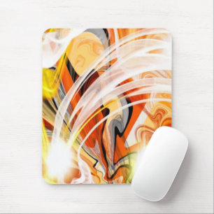 Tapis De Souris Tourbillon Sombre Doré