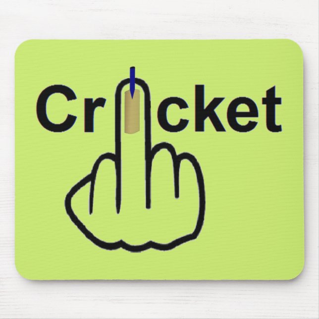 Tapis De Souris Tournage de cricket Mousepad (Devant)