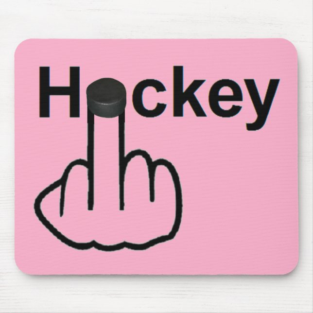 Tapis De Souris Tournage de hockey Mousepad (Devant)