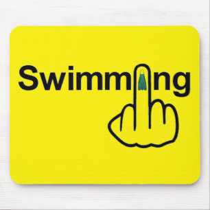 Tapis De Souris Tournage de natation Mousepad