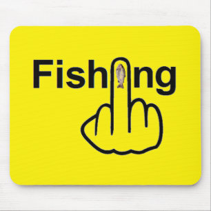 Tapis De Souris Tournage de pêche Mousepad