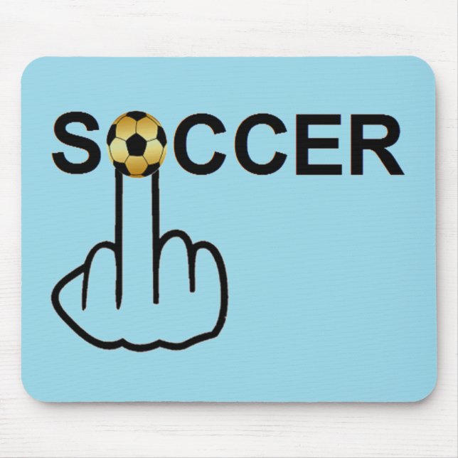 Tapis De Souris Tournage de soccer Mousepad (Devant)