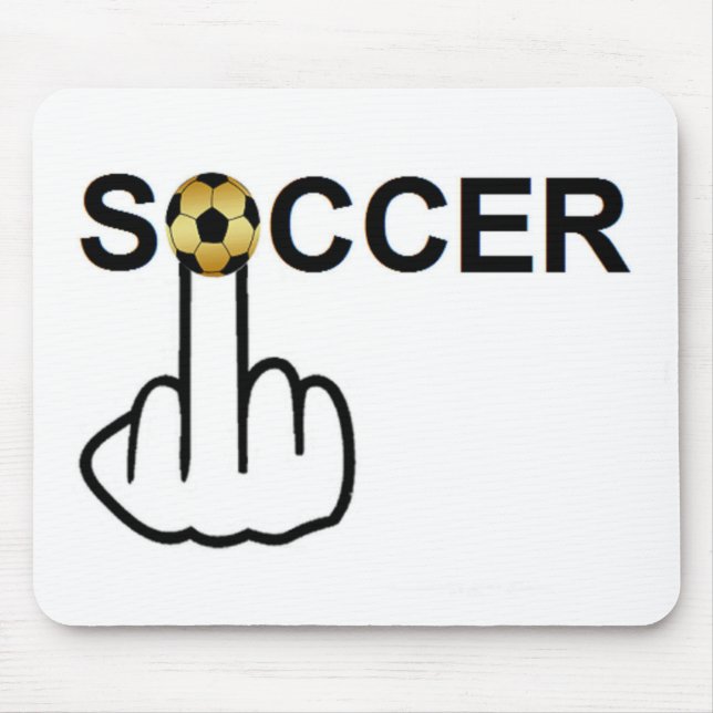 Tapis De Souris Tournage de soccer Mousepad (Devant)