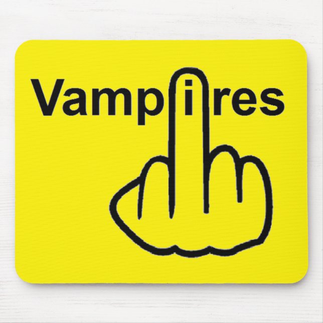 Tapis De Souris Tournage des Vampires Mousepad (Devant)