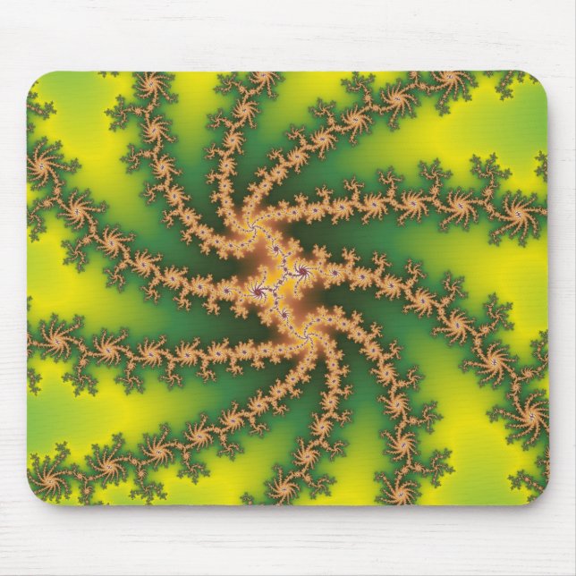 Tapis De Souris Tournage du ciel - Fractal Mousepad (Devant)