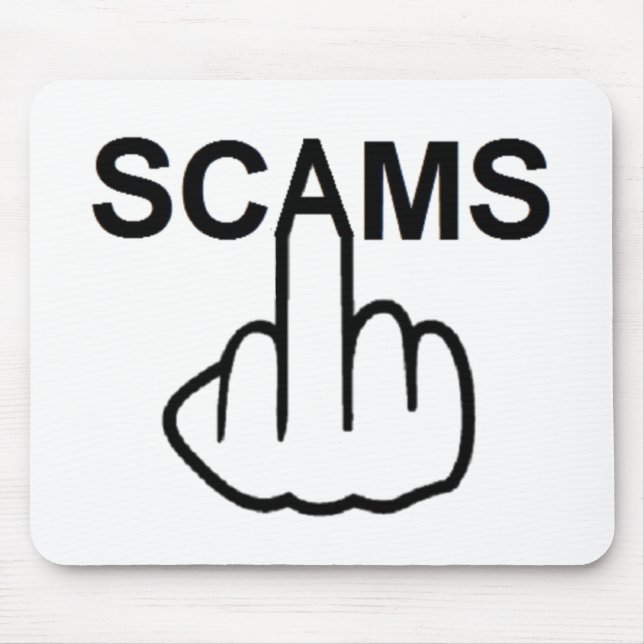 Tapis De Souris Tourner les escroqueries de Mousepad (Devant)