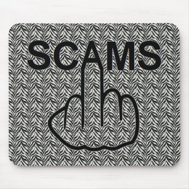 Tapis De Souris Tourner les escroqueries de Mousepad (Devant)