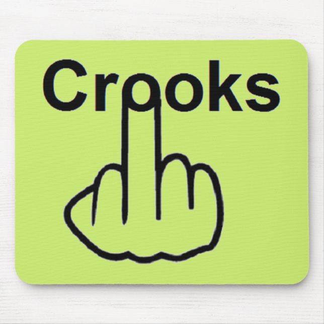 Tapis De Souris Tourner Mousepad Crooks (Devant)