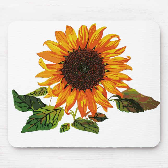 Tapis De Souris Tournesol (Devant)