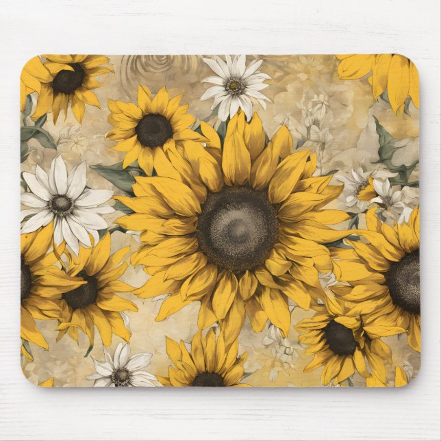 Tapis De Souris Tournesol (Devant)