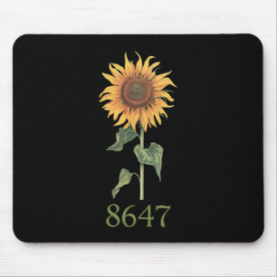 Tapis De Souris Tournesol 8647 86 47 Floral Bohème Anti Trump Subt