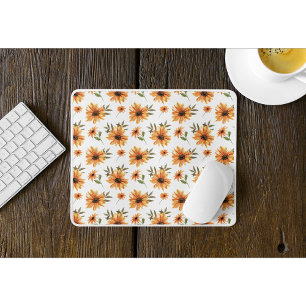 Tapis De Souris Tournesol brillant Mousepad
