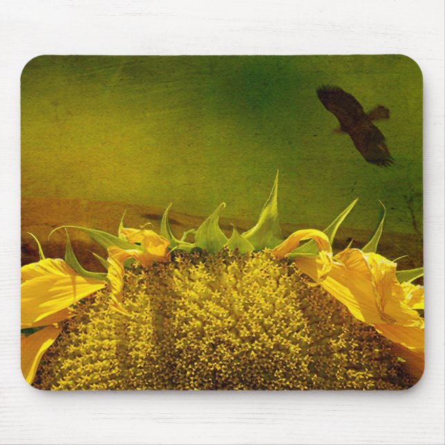 Tapis De Souris Tournesol et Hawk (Devant)