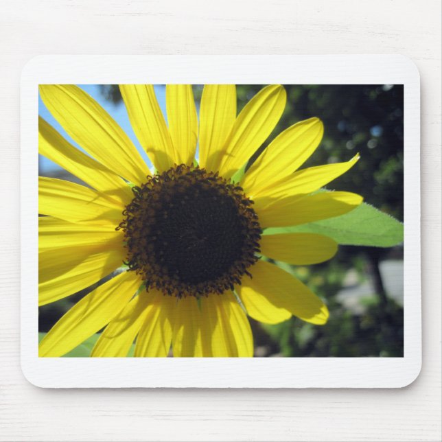 Tapis De Souris Tournesol jaune (Devant)