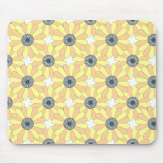Tapis De Souris Tournesol motif floral transparent