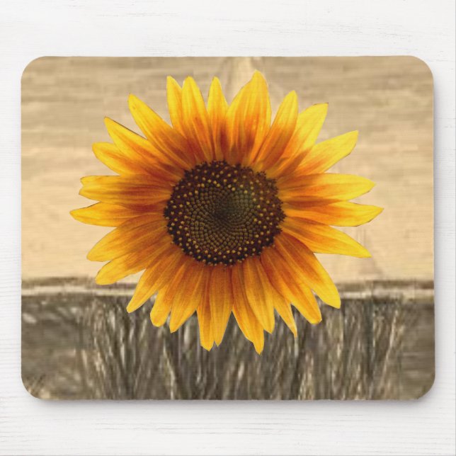 Tapis De Souris Tournesol Mousepad (Devant)