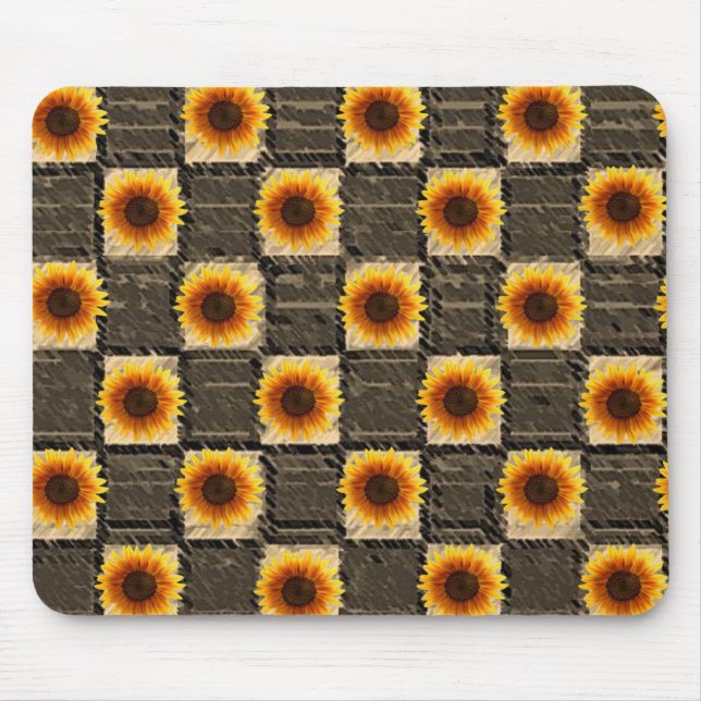 Tapis De Souris Tournesol Mousepad (Devant)