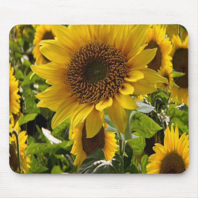 Tapis De Souris Tournesol Mousepad (Devant)