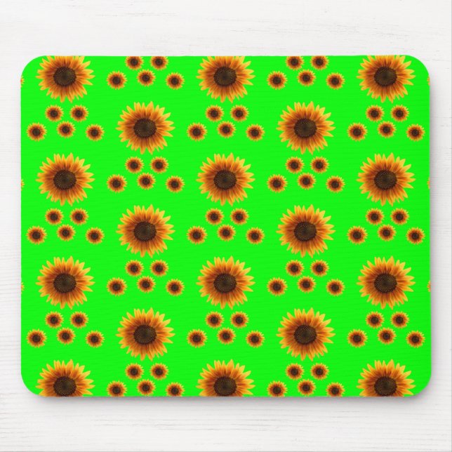 Tapis De Souris Tournesol Mousepad (Devant)