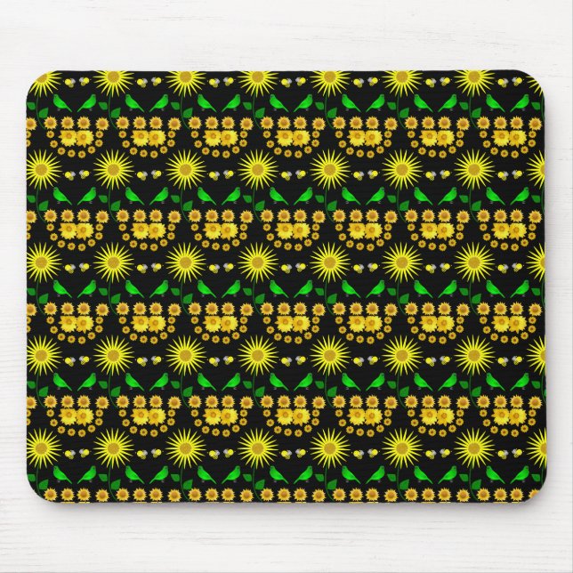Tapis De Souris Tournesol Mousepad (Devant)
