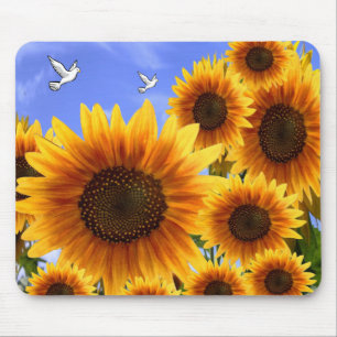 Tapis De Souris Tournesol Mousepad
