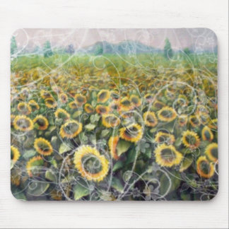 Tapis De Souris Tournesol Mousepad